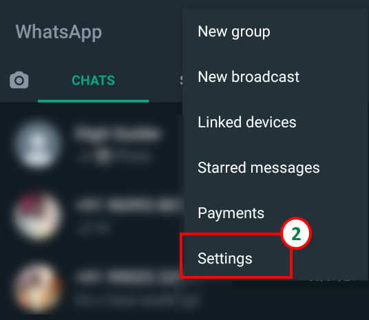 WhatsApp Settings