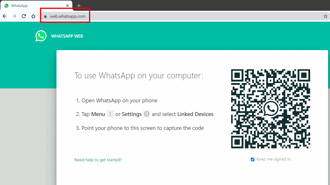 WhatsApp Web QR Code