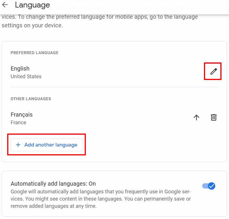 How to Change Language in Google Account From Computer Desktop