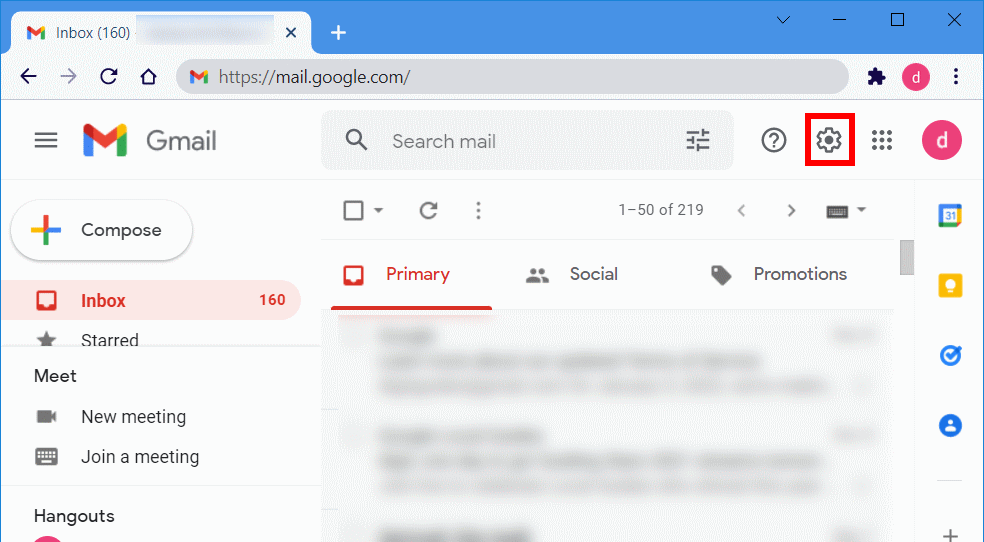 Gmail Settings