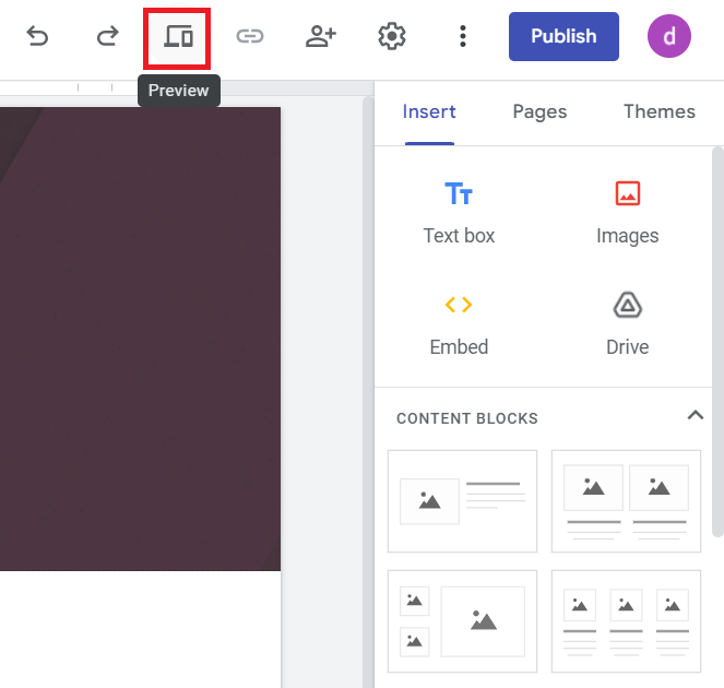 How to Create a Website using Google Sites