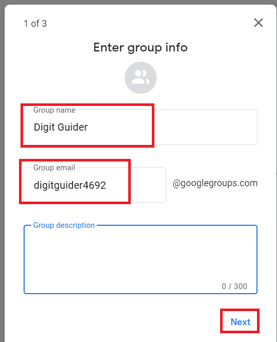 How to Create a Google Group