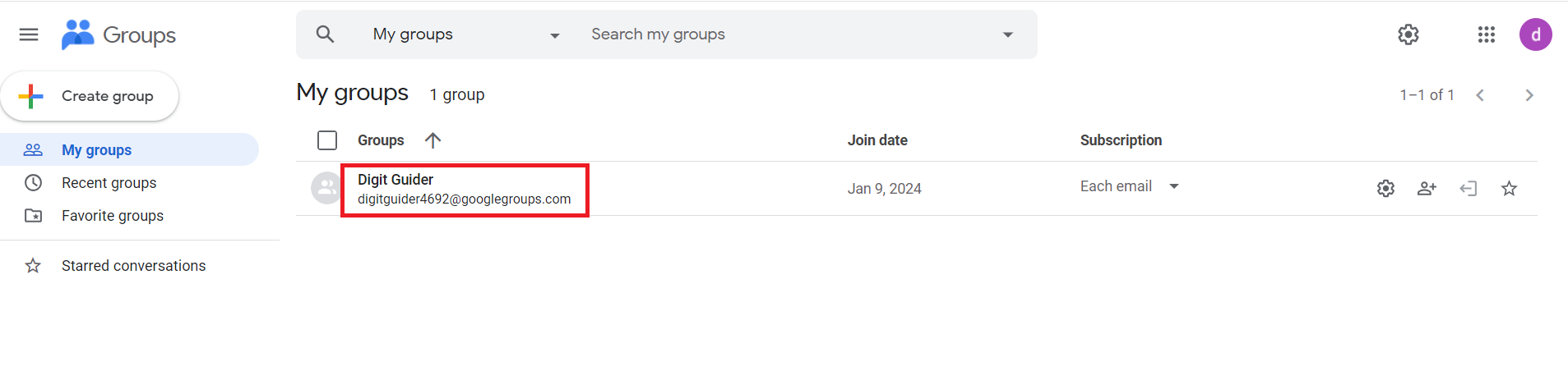 How to Create a Google Group