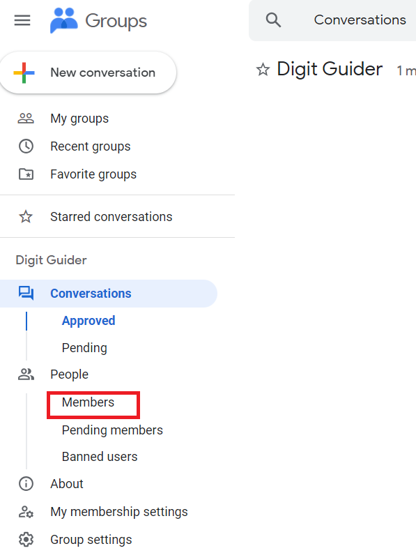 How to Create a Google Group